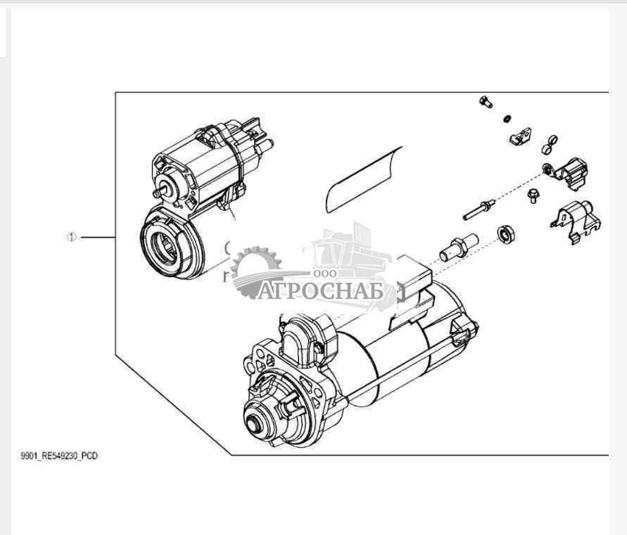 9901 Комплект стартера 